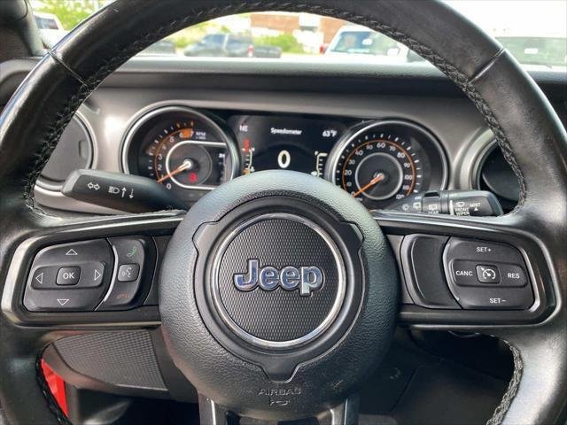 Used 2022 Firecracker Red Clearcoat Jeep Sport S image 17