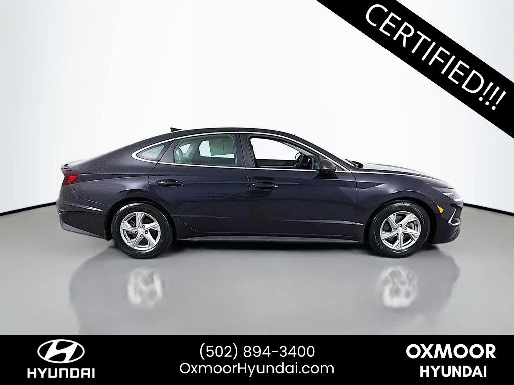 Used 2023 Carbon Blue Hyundai SE image 8
