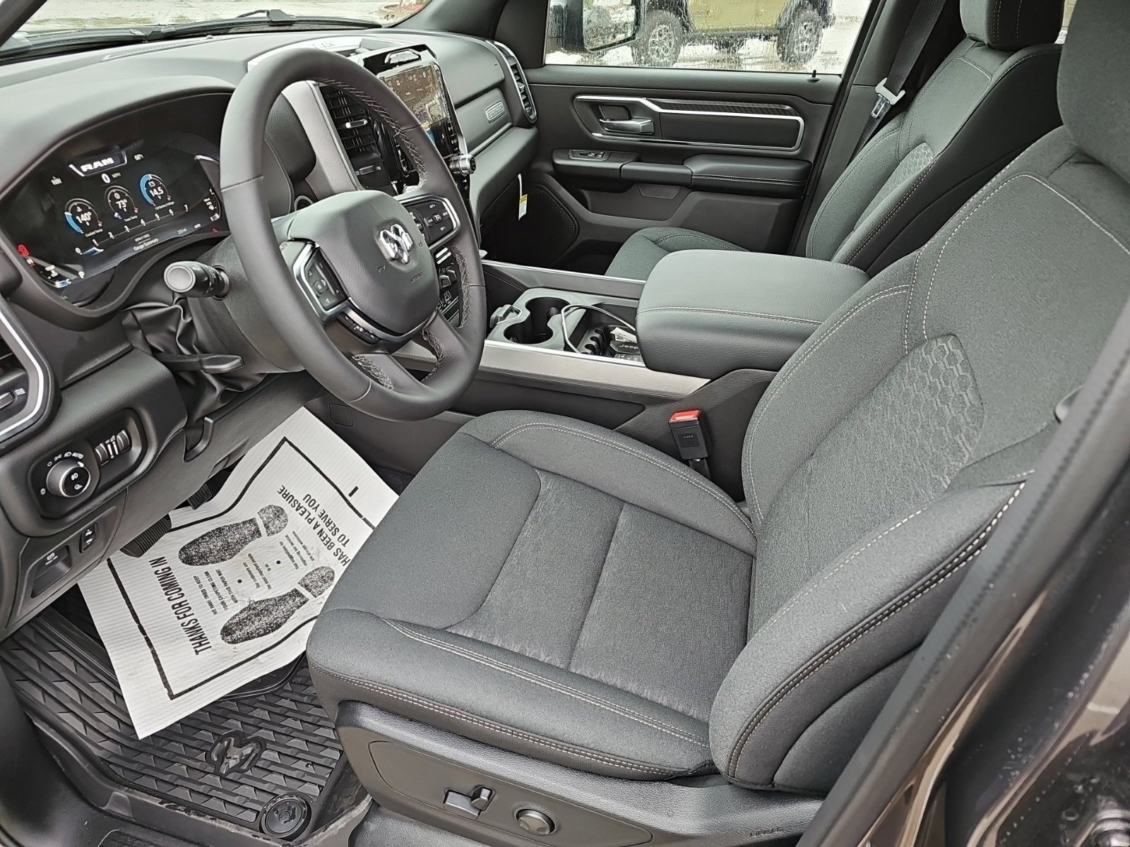 New 2026 Granite Crystal Metallic Clearcoat Ram Big Horn image 17