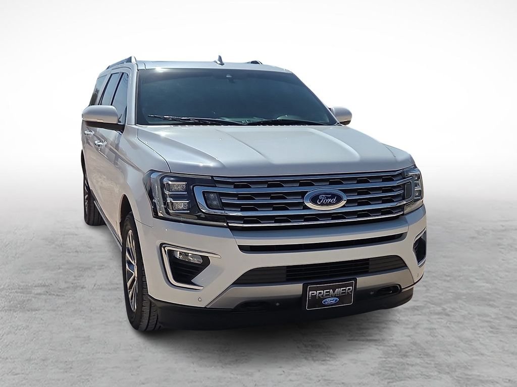 Used 2018 White Platinum Tri-Coat Metallic Ford Limited image 2