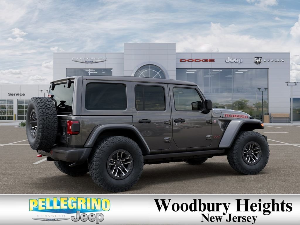 New 2026 Granite Crystal Metallic Clear-Coat Exterior Paint Jeep Rubicon X image 4