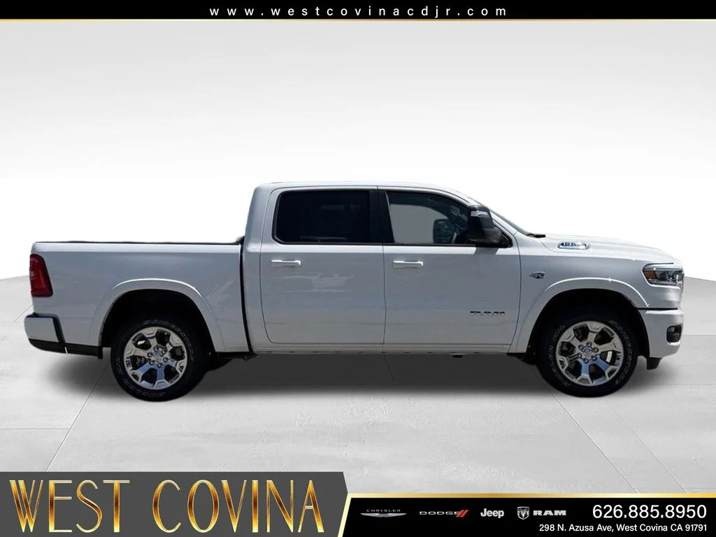 New 2026 Bright White Clear-Coat Exterior Paint RAM Big Horn/Lone Star image 7
