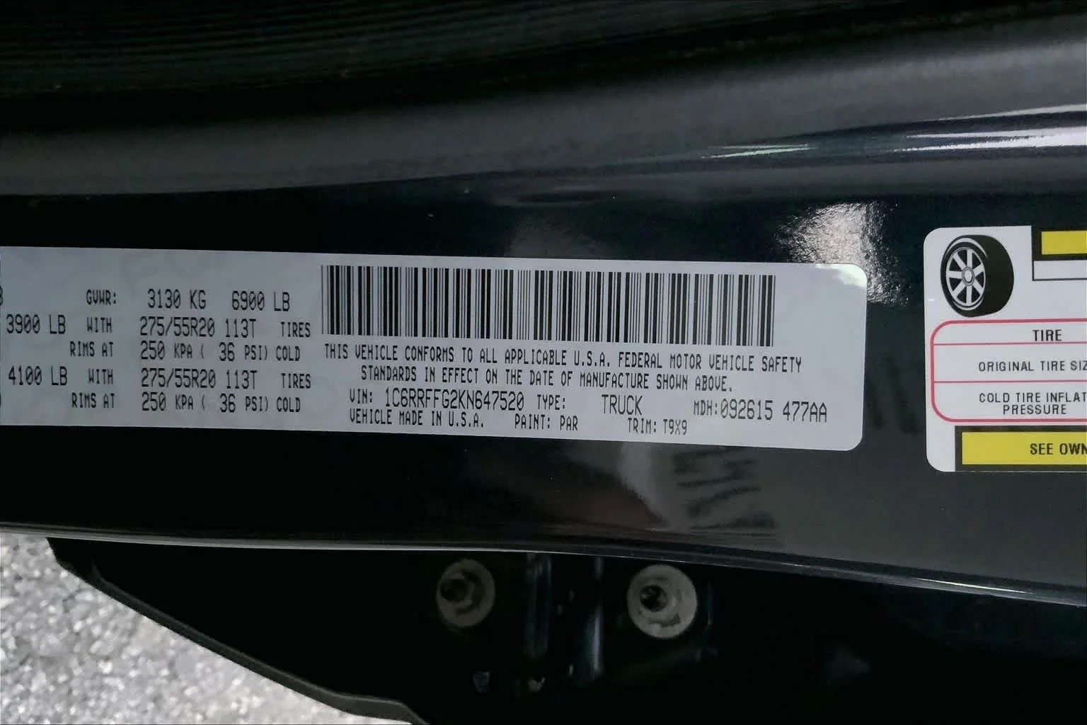 Used 2019 Maximum Steel Metallic Clearcoat Ram Big Horn/Lone Star image 28