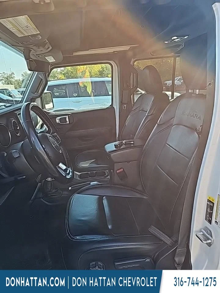 Used 2023 White Jeep Sahara 4xe image 14