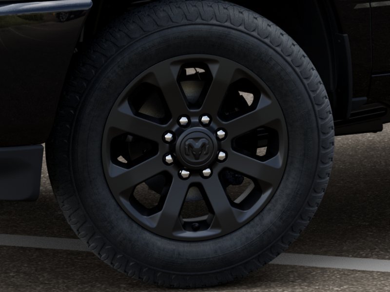 New 2026 Diamond Black Crystal Pearl-Coat Exterior Paint RAM Laramie image 8