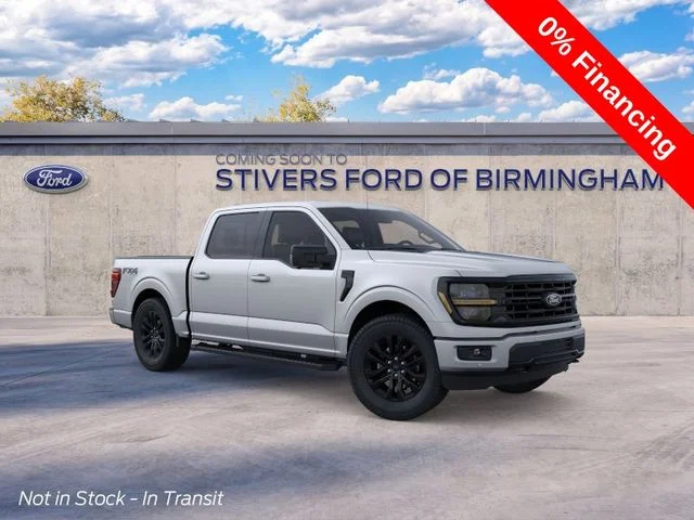 New 2026 Iconic Silver Metallic Ford XLT image 1