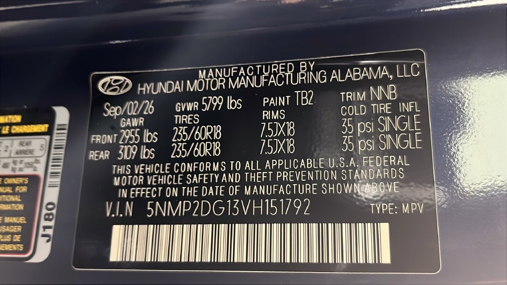 New 2027 Blue Hyundai SEL image 33