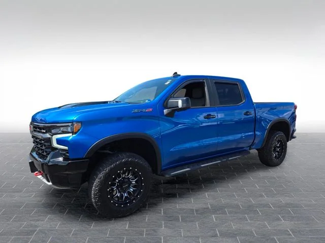 Used 2022 Blue Chevrolet ZR2 image 3