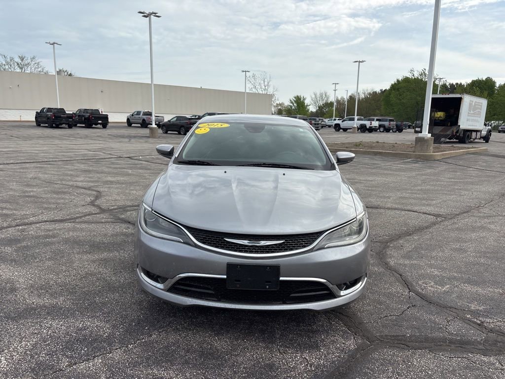 Used 2015 Chrysler 200 C with VIN 1C3CCCCB3FN643509 for sale in Michigan City, IN