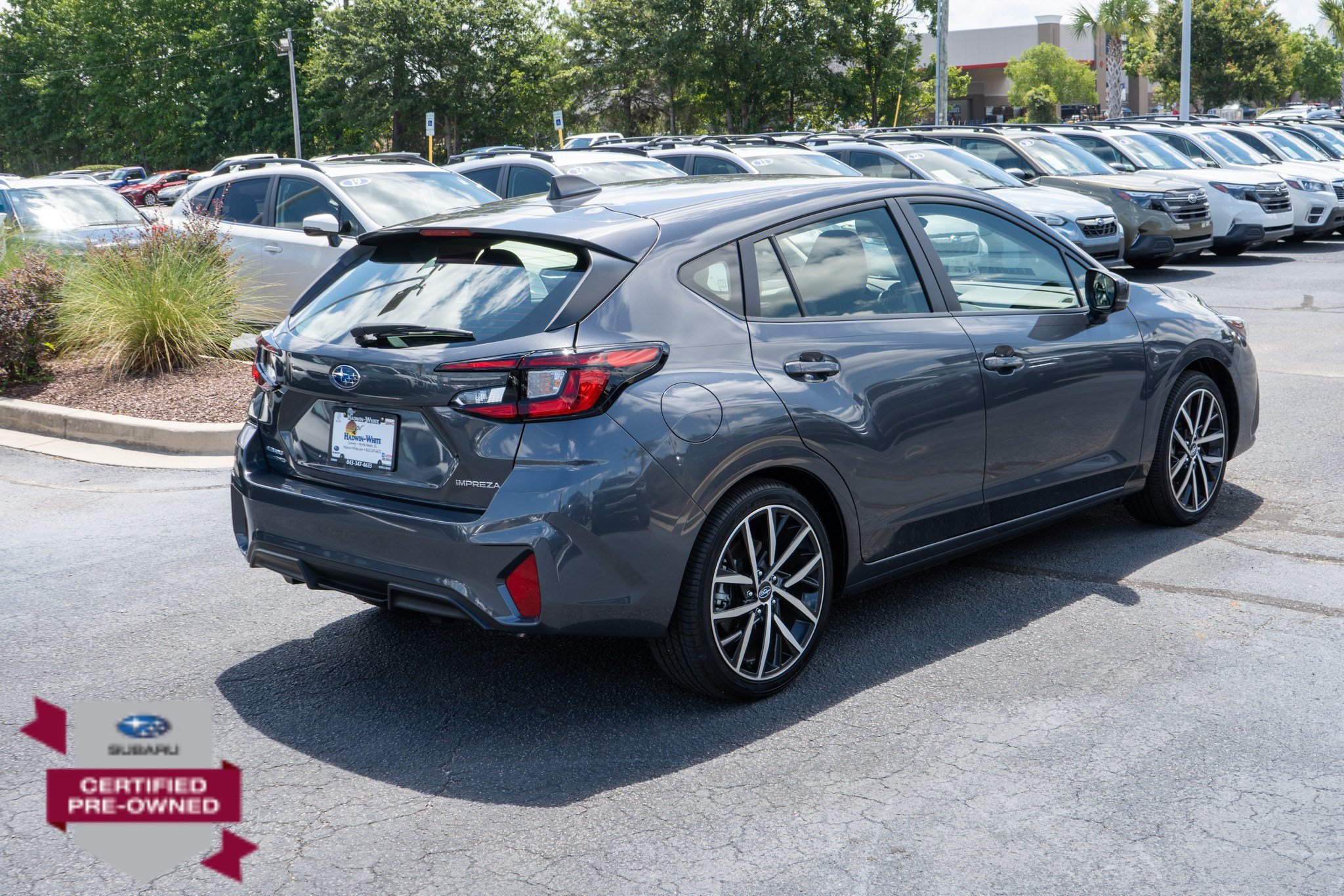 Used 2025 Magnetite Gray Metallic Subaru Sport image 3
