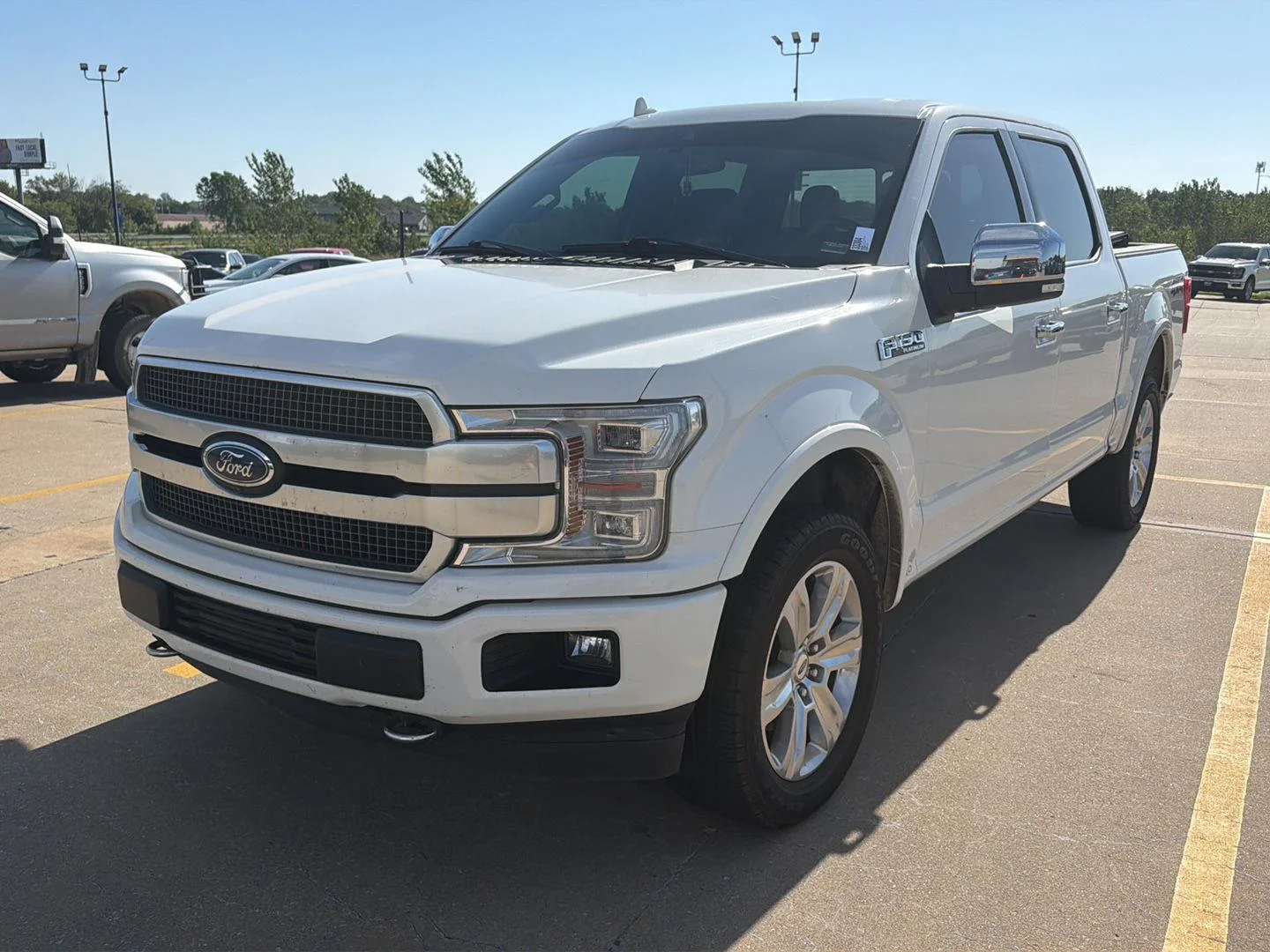 Used 2020 Ford F-150 Platinum with VIN 1FTEW1E51LFC67518 for sale in Kansas City