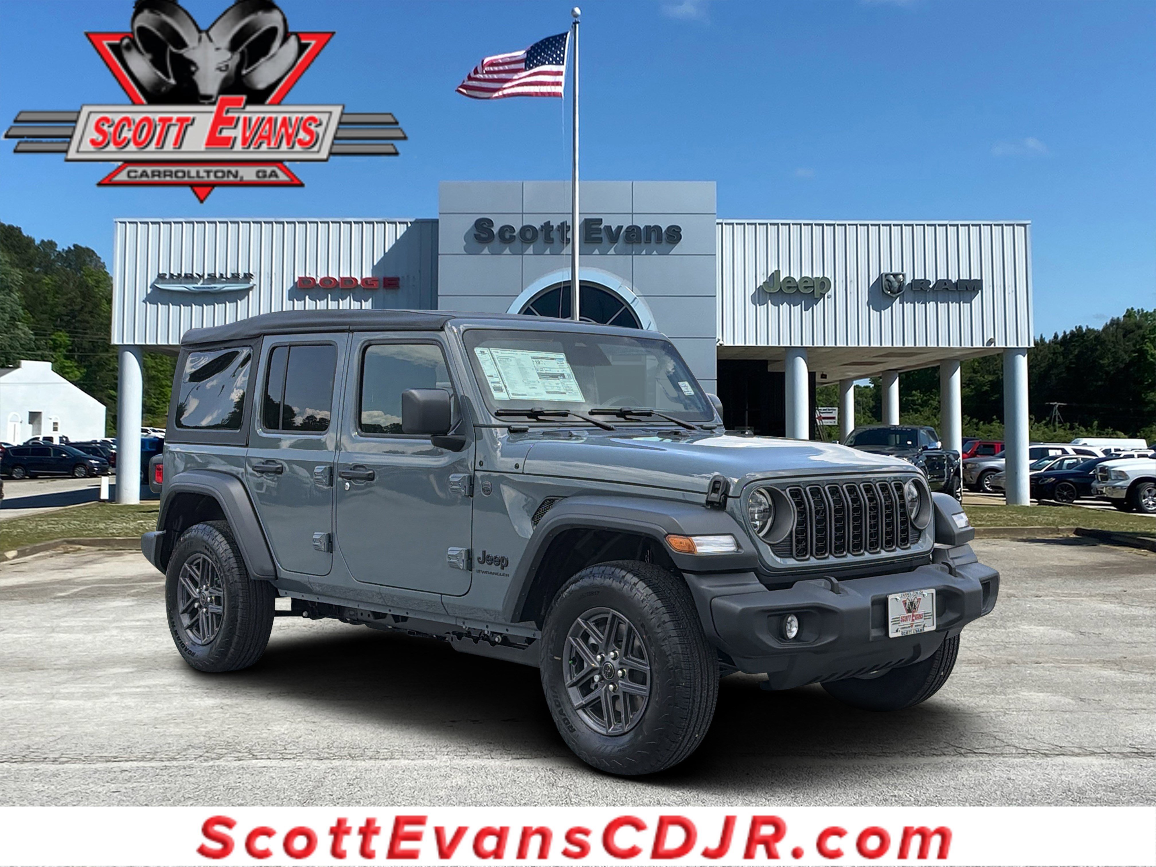 New 2026 Anvil Clear-Coat Exterior Paint Jeep Sport S image 1