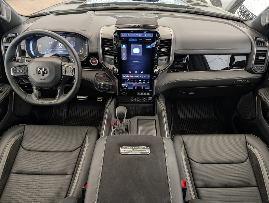 New 2026 Black RAM RHO - - 4x4 - Bilstein Shocks - Panoramic Sunroof - Leather Suede Seats & More! image 28