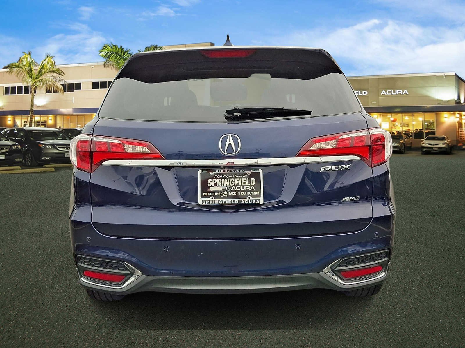 Certified Used 2017 Fathom Blue Pearl Acura w/Advance Pkg image 6