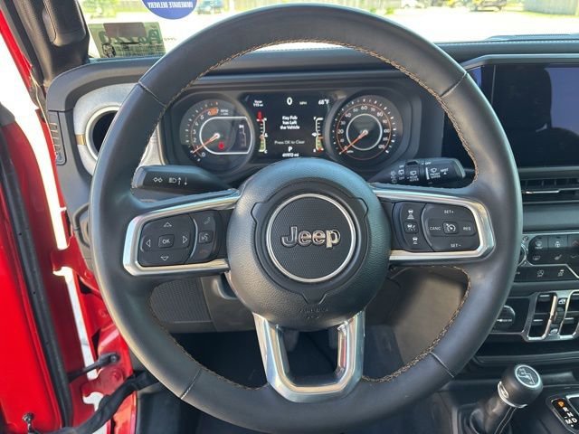 Used 2024 Red Jeep Sahara image 4