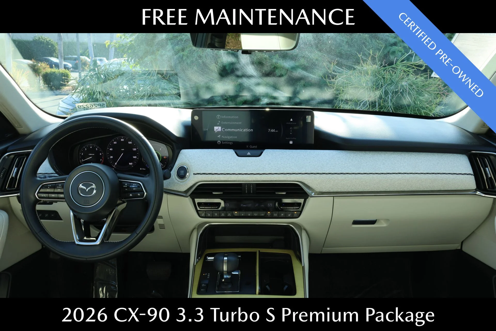 Certified Used 2026 Black Mazda 3.3 Turbo S Premium Plus image 7