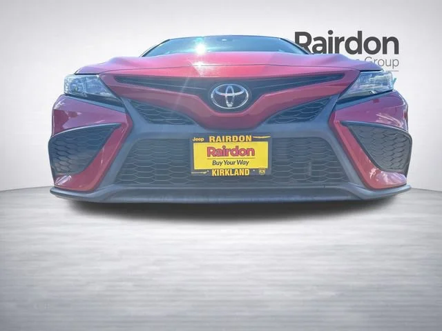 Used 2021 Supersonic Red Toyota SE image 29