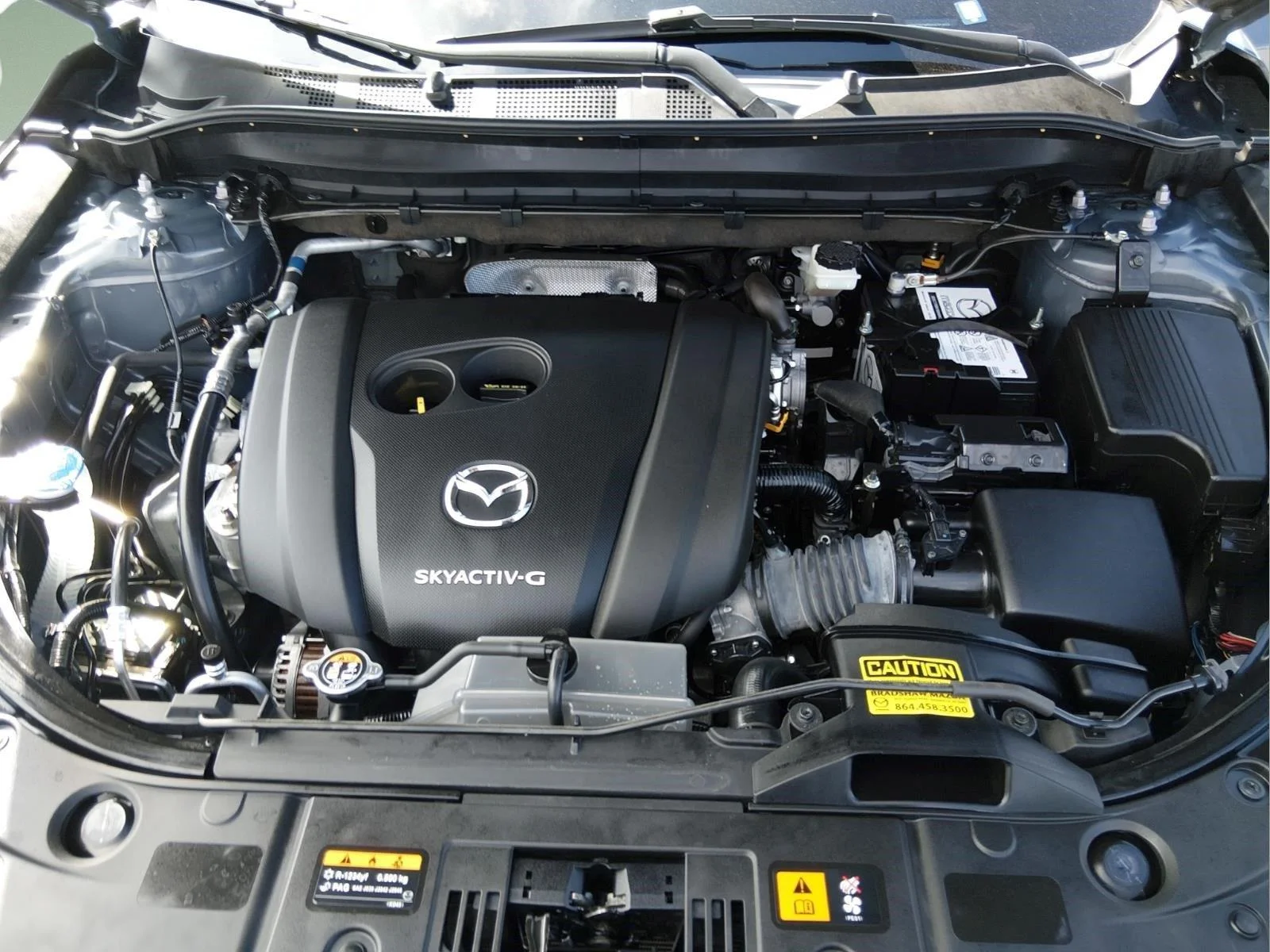 Used 2022 Polymetal Gray Mazda 2.5 S Carbon Edition image 14