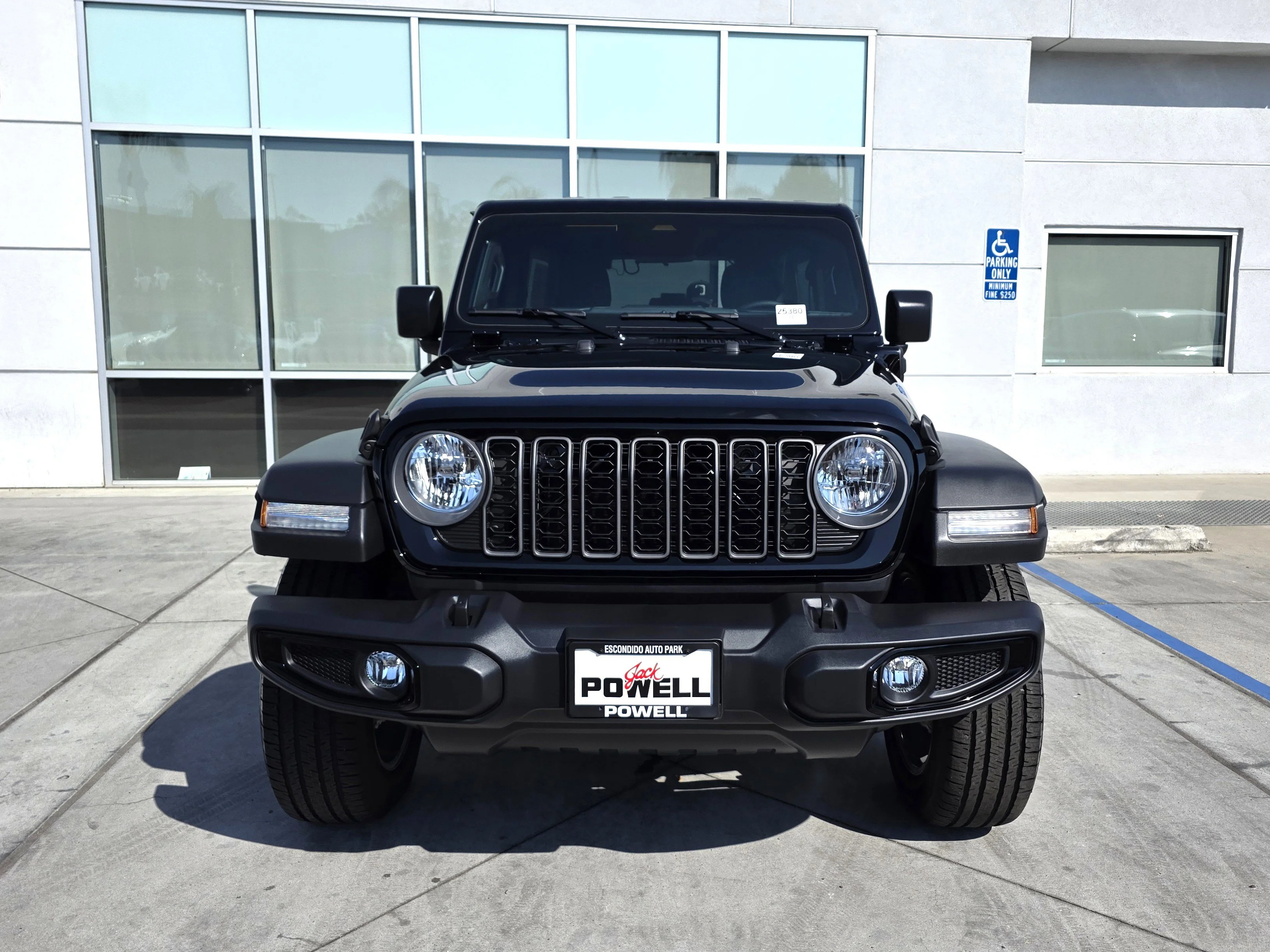New 2025 Black Clearcoat Jeep Sport S 4xe image 7