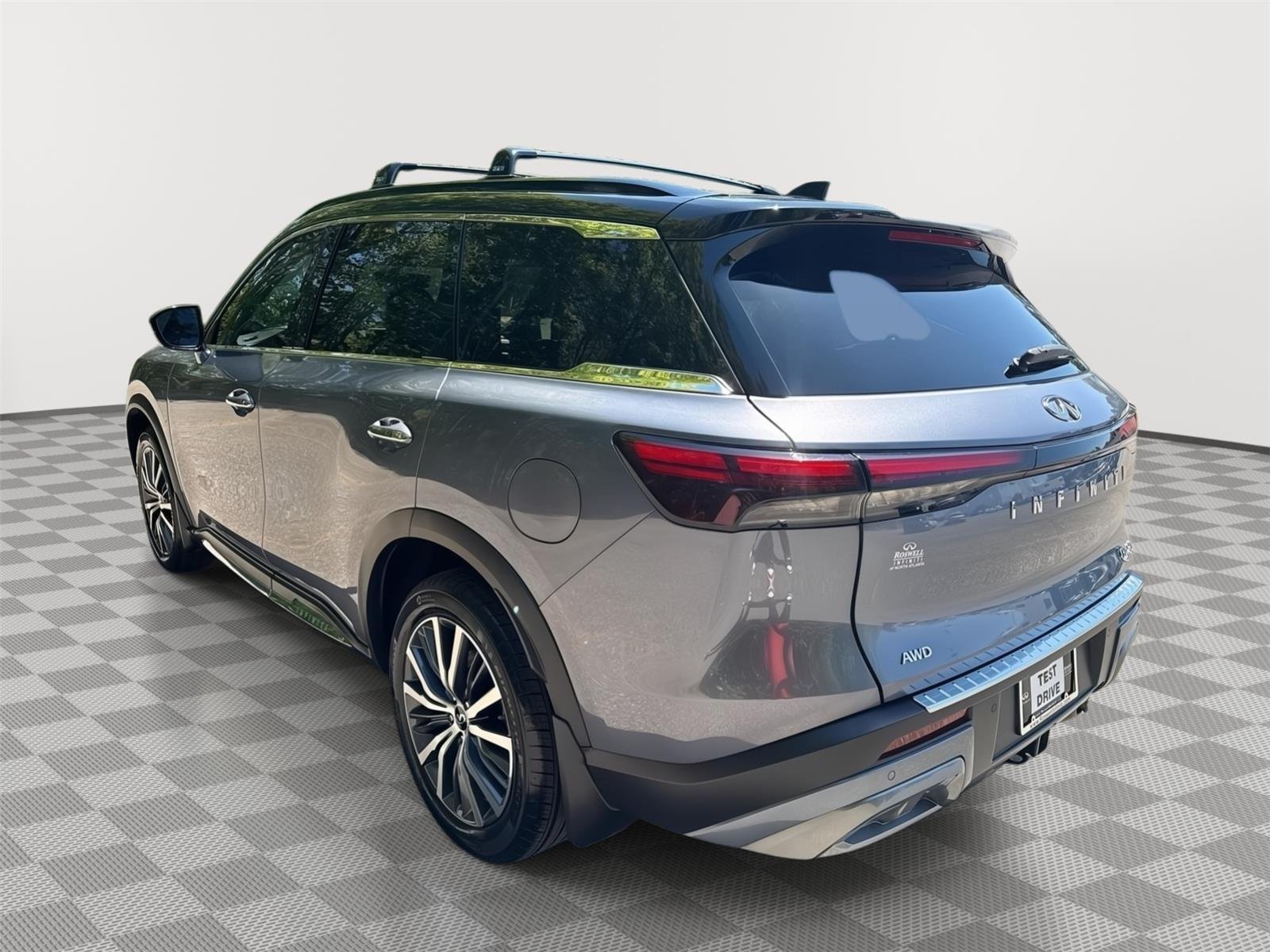Used 2023 Moonbow Blue/Black Obsidian INFINITI AUTOGRAPH image 8