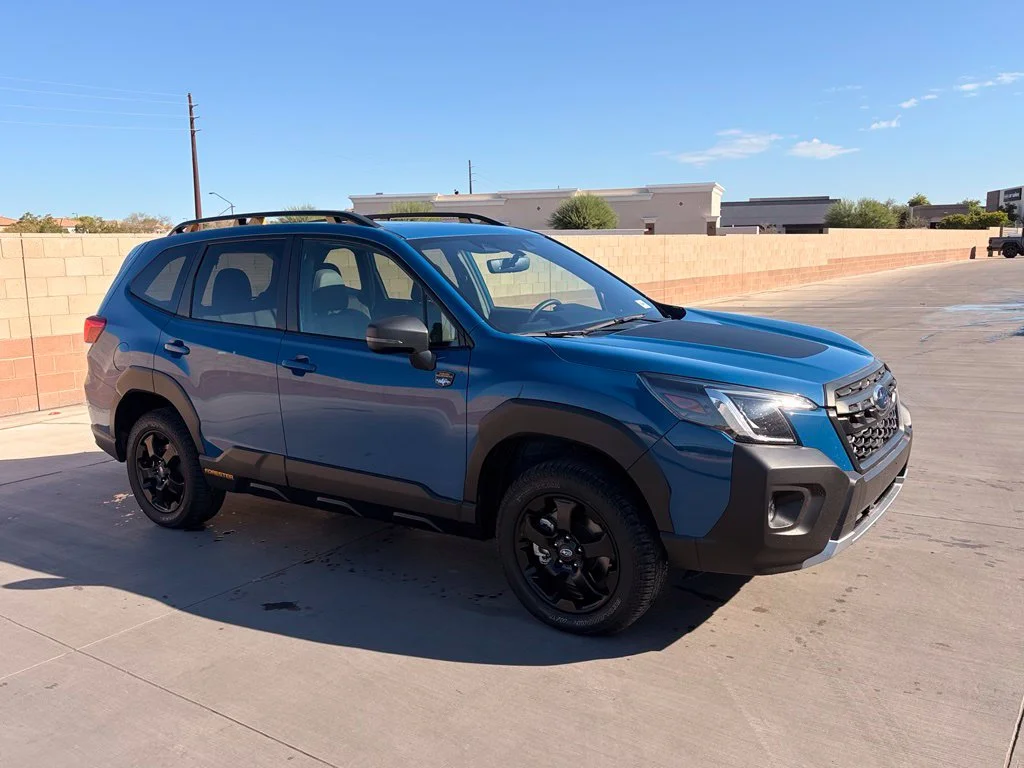 Certified Used 2024 Blue Subaru Wilderness image 4