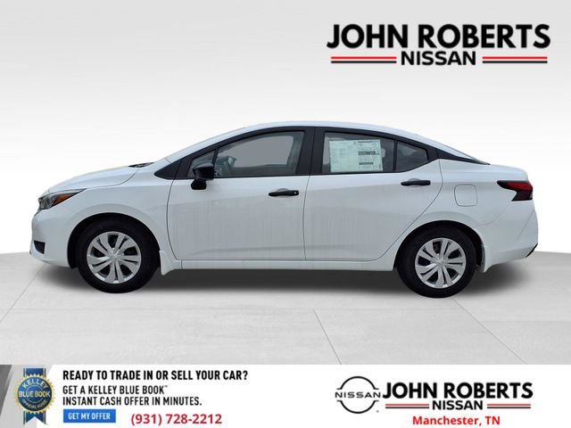 Used 2025 Nissan Versa Sedan S with VIN 3N1CN8DV9SL878442 for sale in Manchester, TN