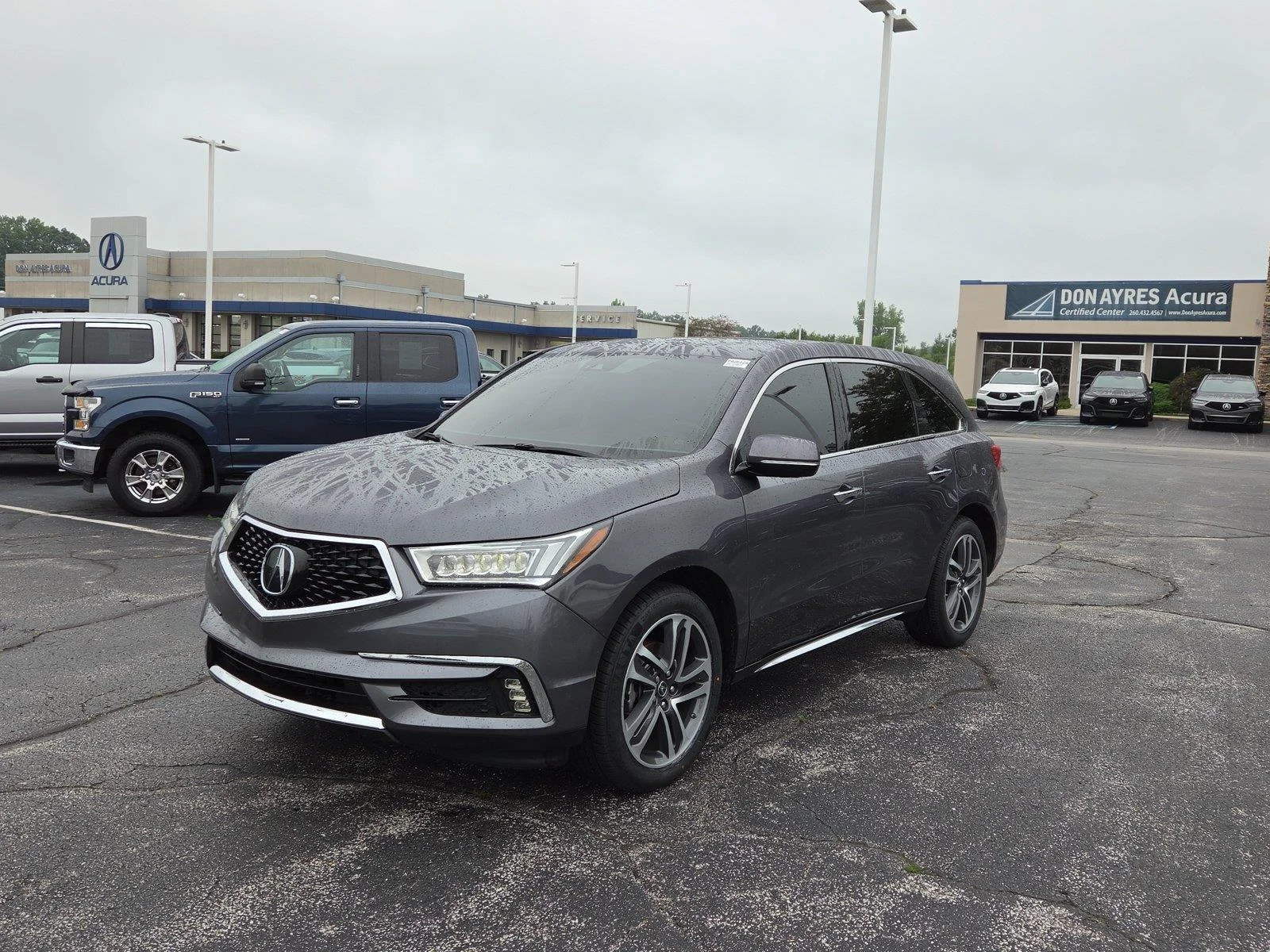 Used 2019 Modern Steel Metallic Acura SH-AWD w/Tech image 3