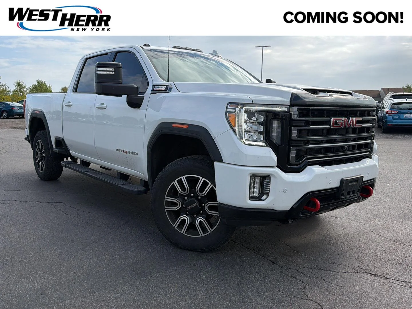 Used 2023 Summit White GMC AT4 image 1