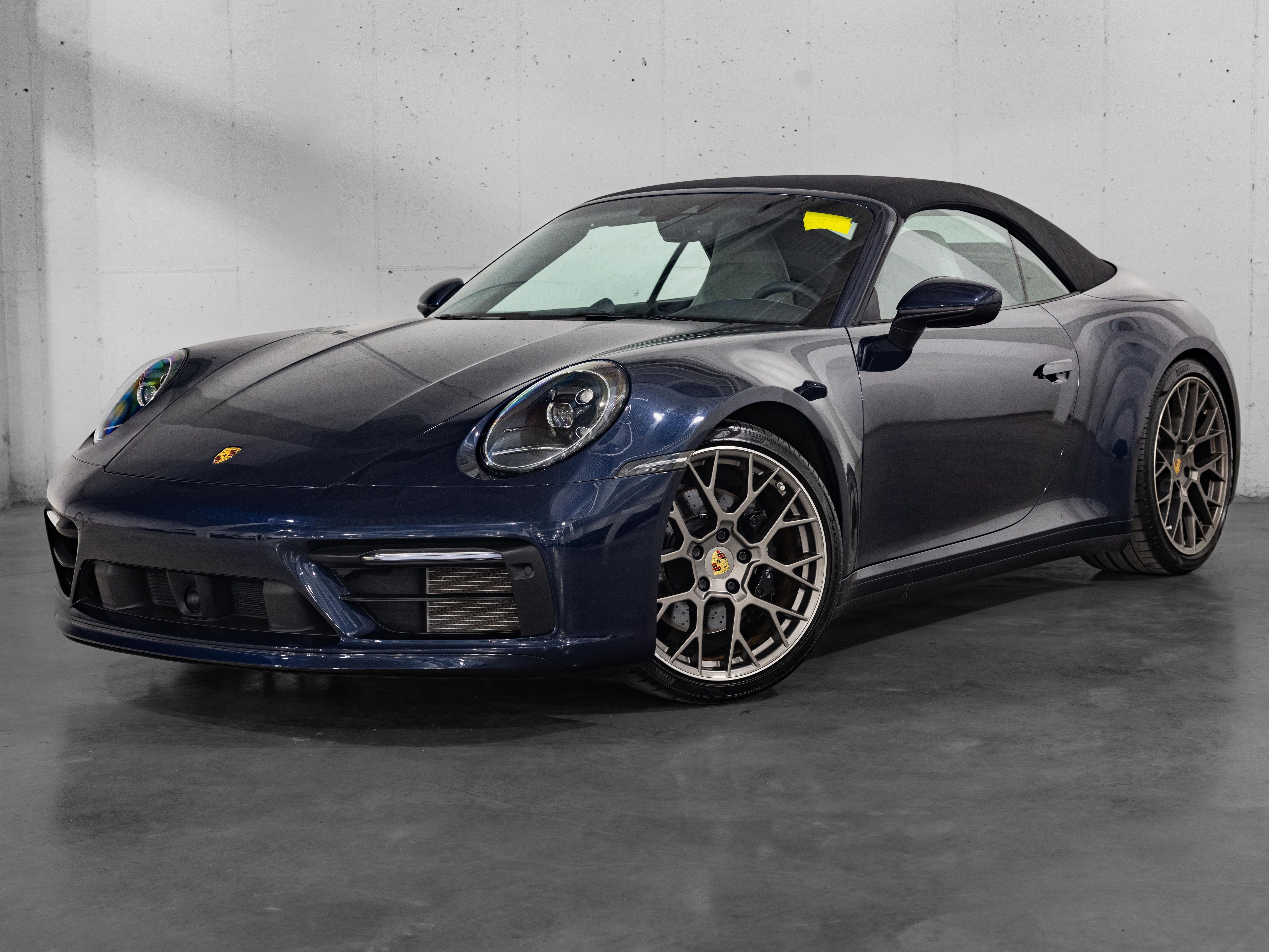 Certified Used 2020 Blue Porsche Carrera 4S image 7