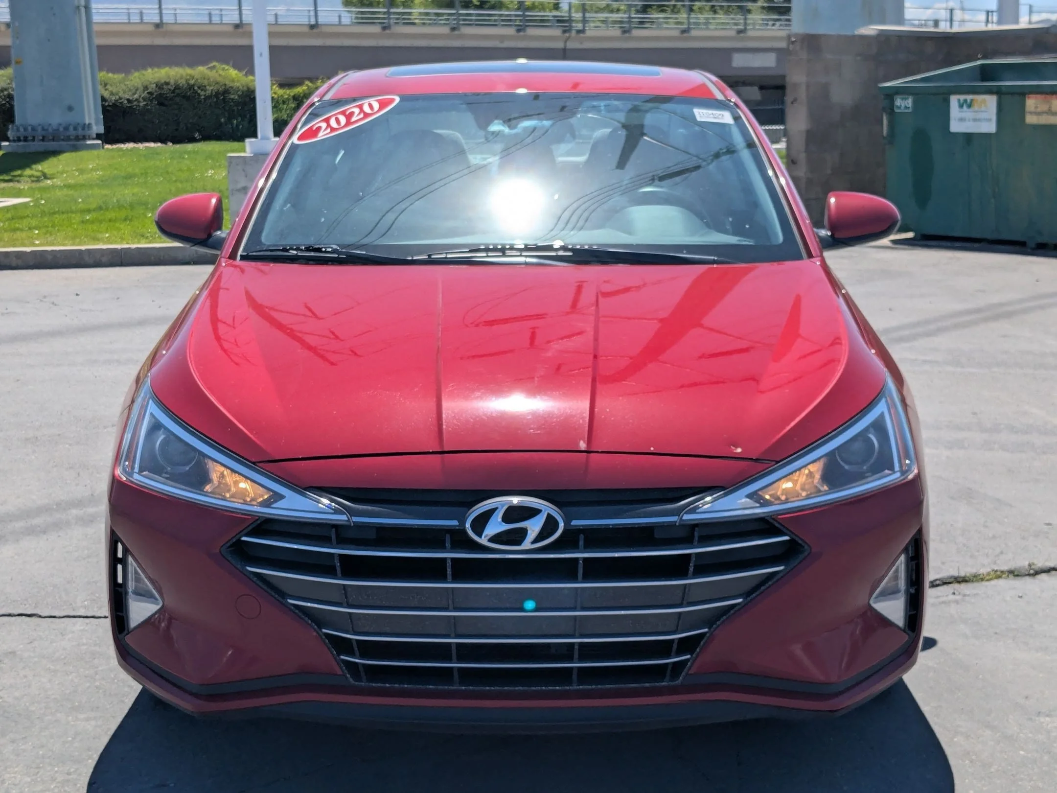 Used 2020 Scarlet Red Pearl Hyundai Value Edition image 8