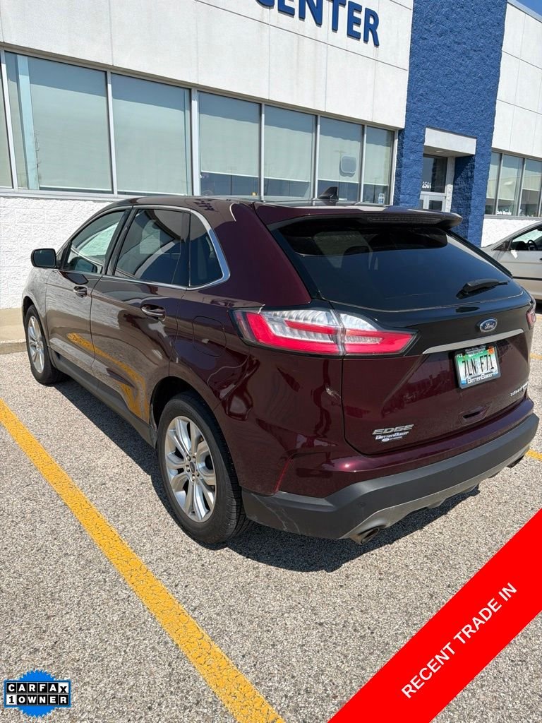 Used 2020 Red Ford Titanium image 4