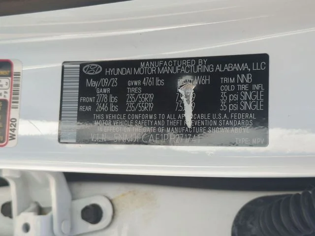 Certified Used 2023 White Hyundai SEL image 34