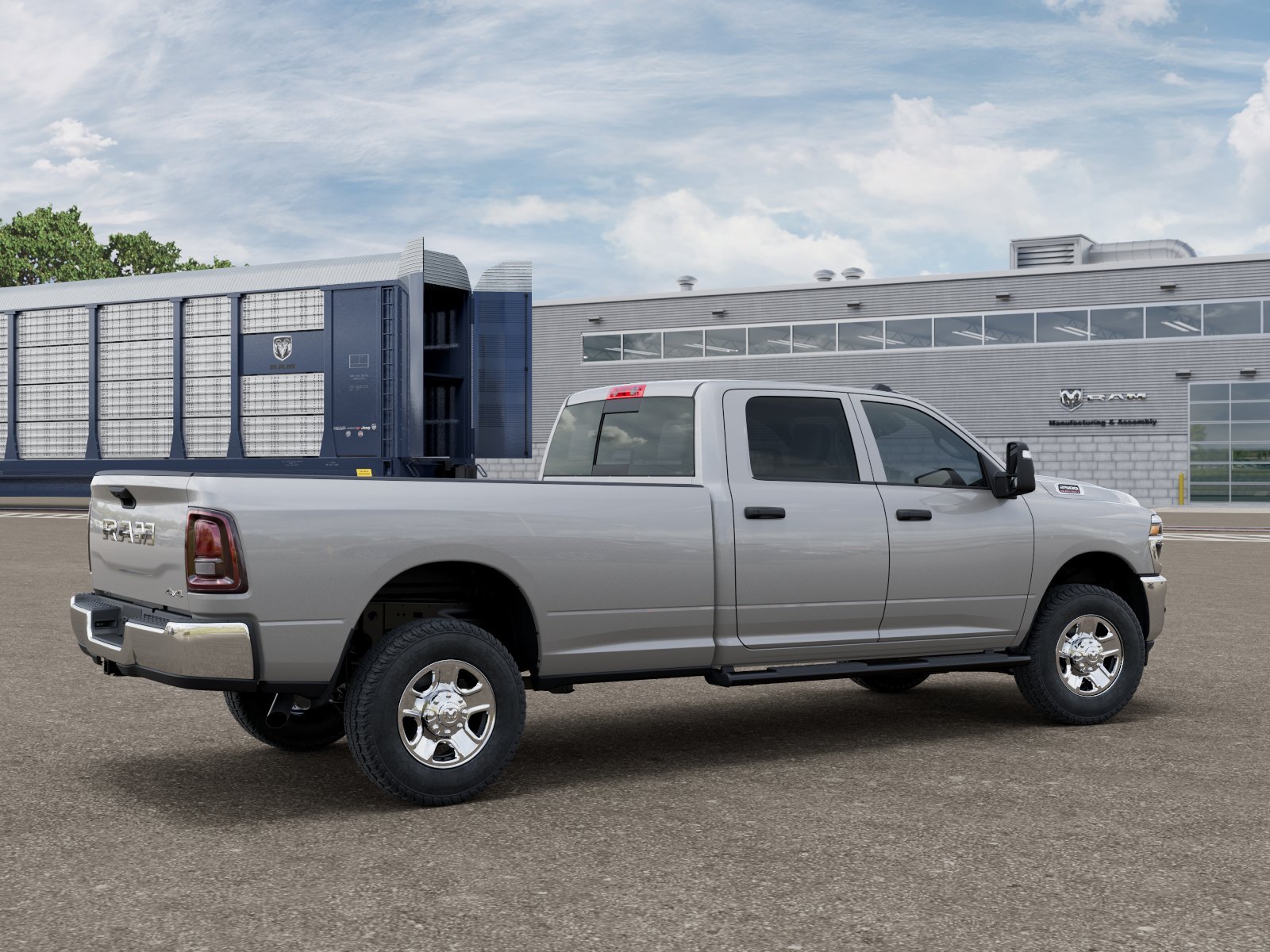 New 2026 Silver-Zynith Exterior Paint RAM Tradesman image 2