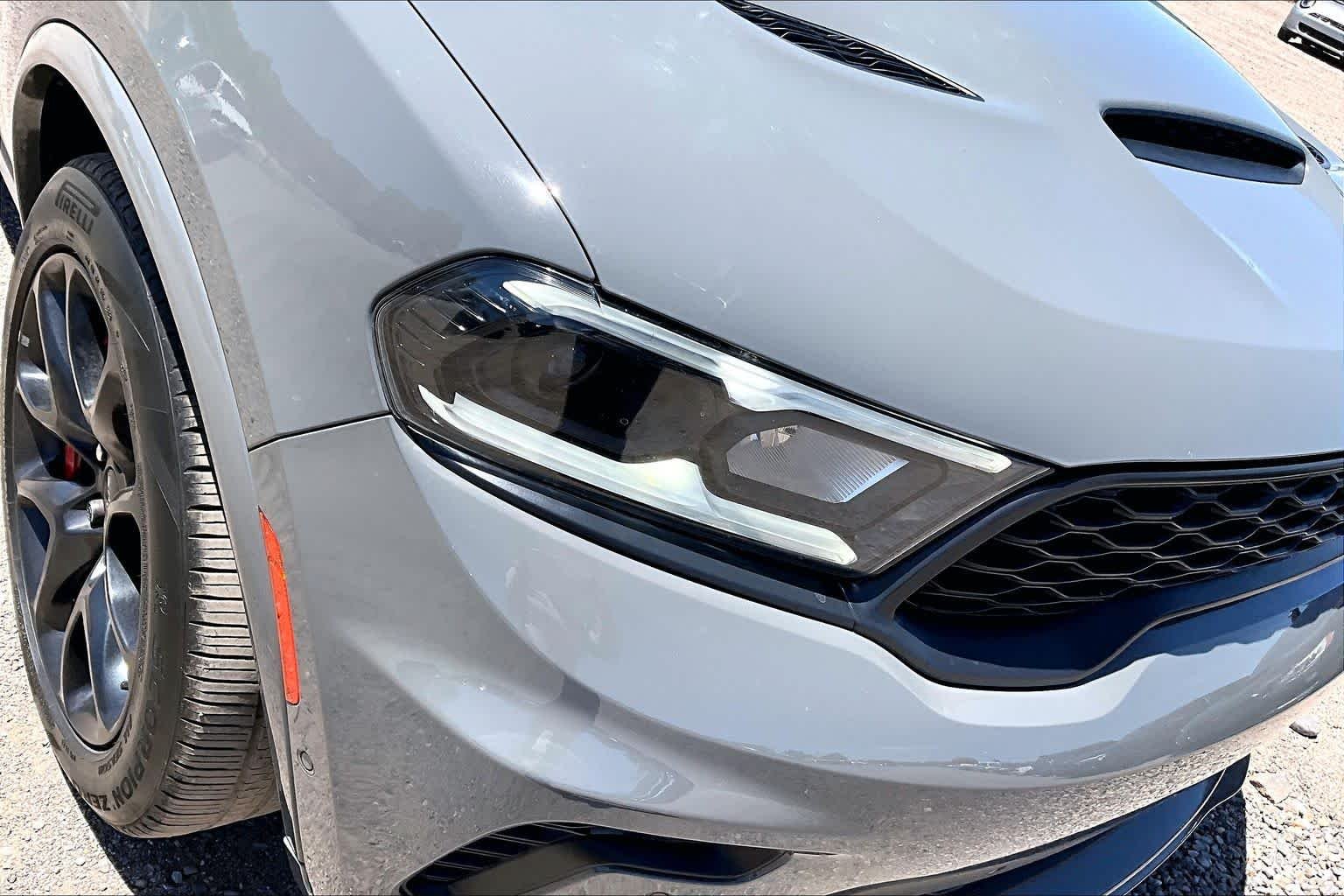 Used 2024 Destroyer Gray Clearcoat Dodge SRT Hellcat image 25