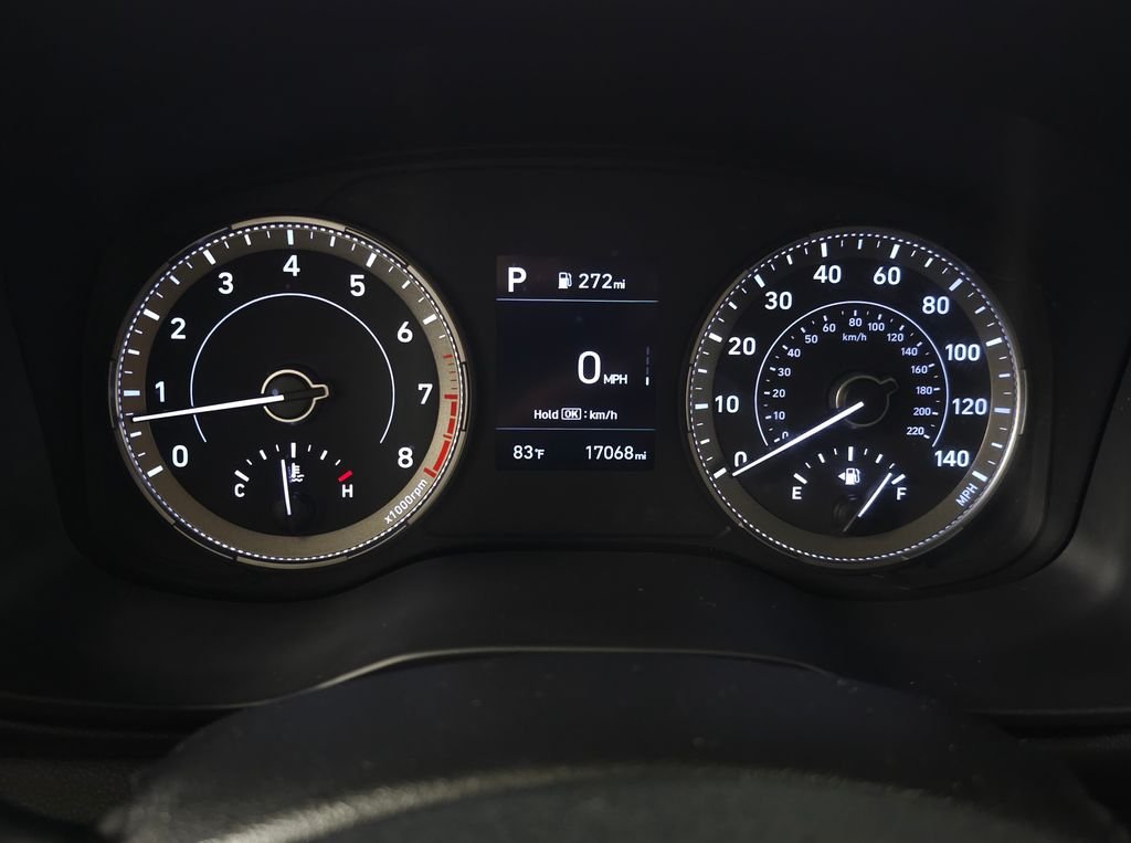 Certified Used 2022 Black Noir Pearl Hyundai SEL image 20
