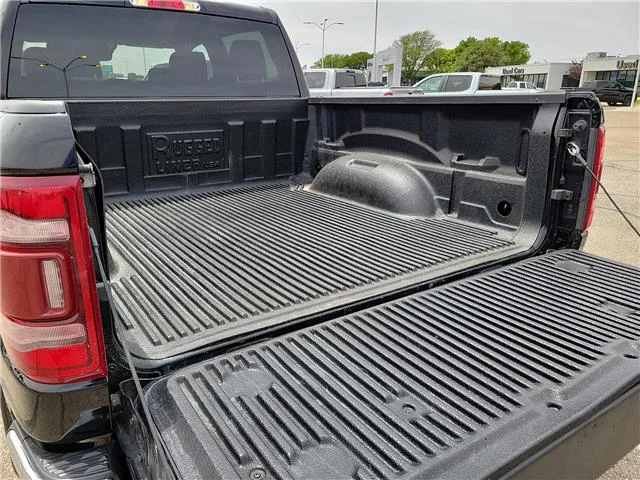 Used 2024 Diamond Black Crystal Pearlcoat RAM Laramie 4x4 Crew Cab 144.5 in. WB image 7