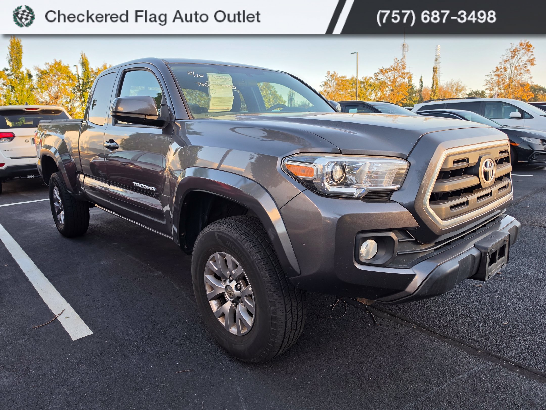 Used 2017 Magnetic Gray Metallic Toyota SR5 image 3