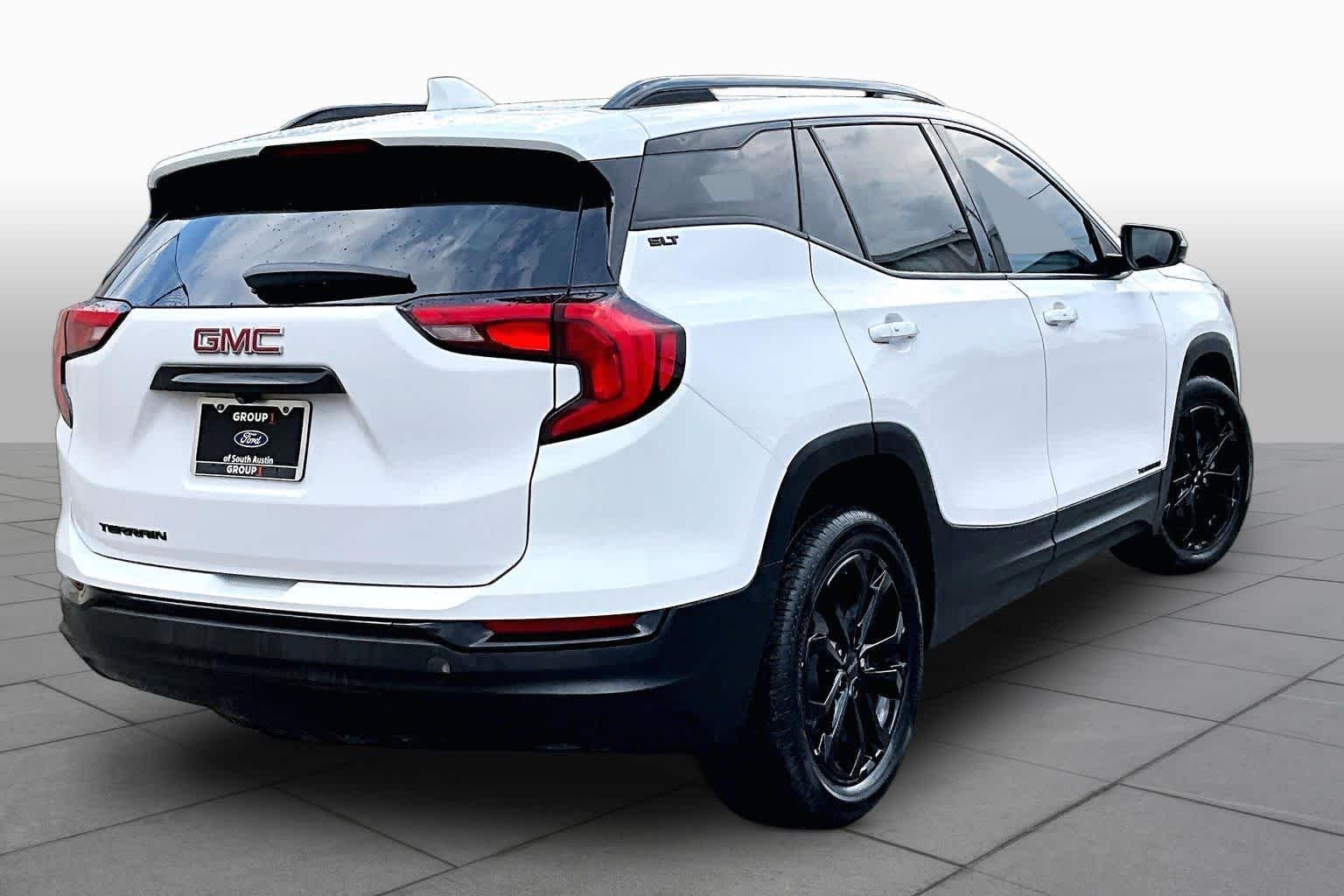 Used 2021 Summit White GMC SLT image 13