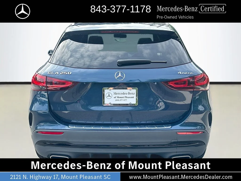 Certified Used 2023 Denim Blue Metallic Mercedes-Benz GLA 250 image 6