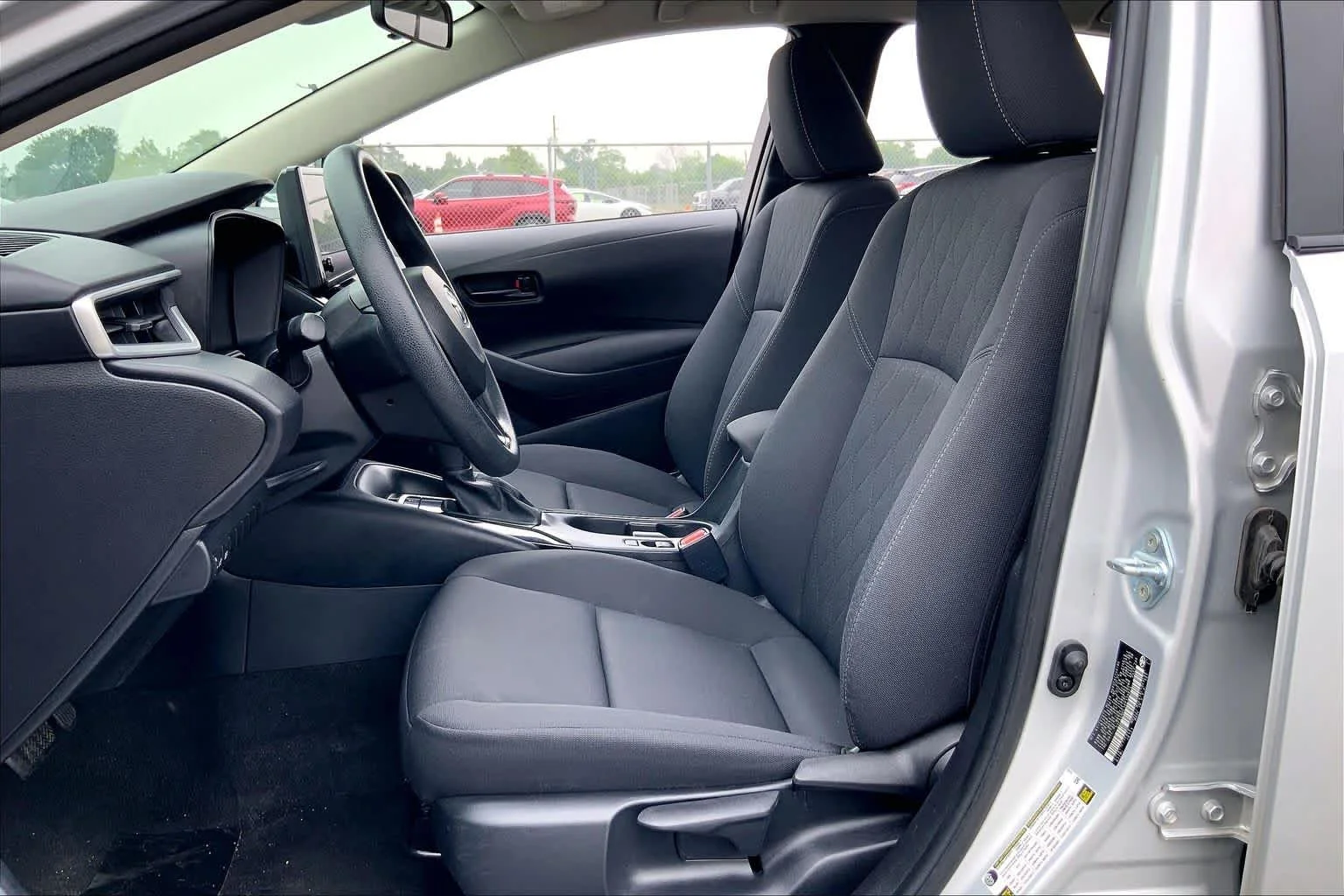 Used 2024 Classic Silver Metallic Toyota LE image 8