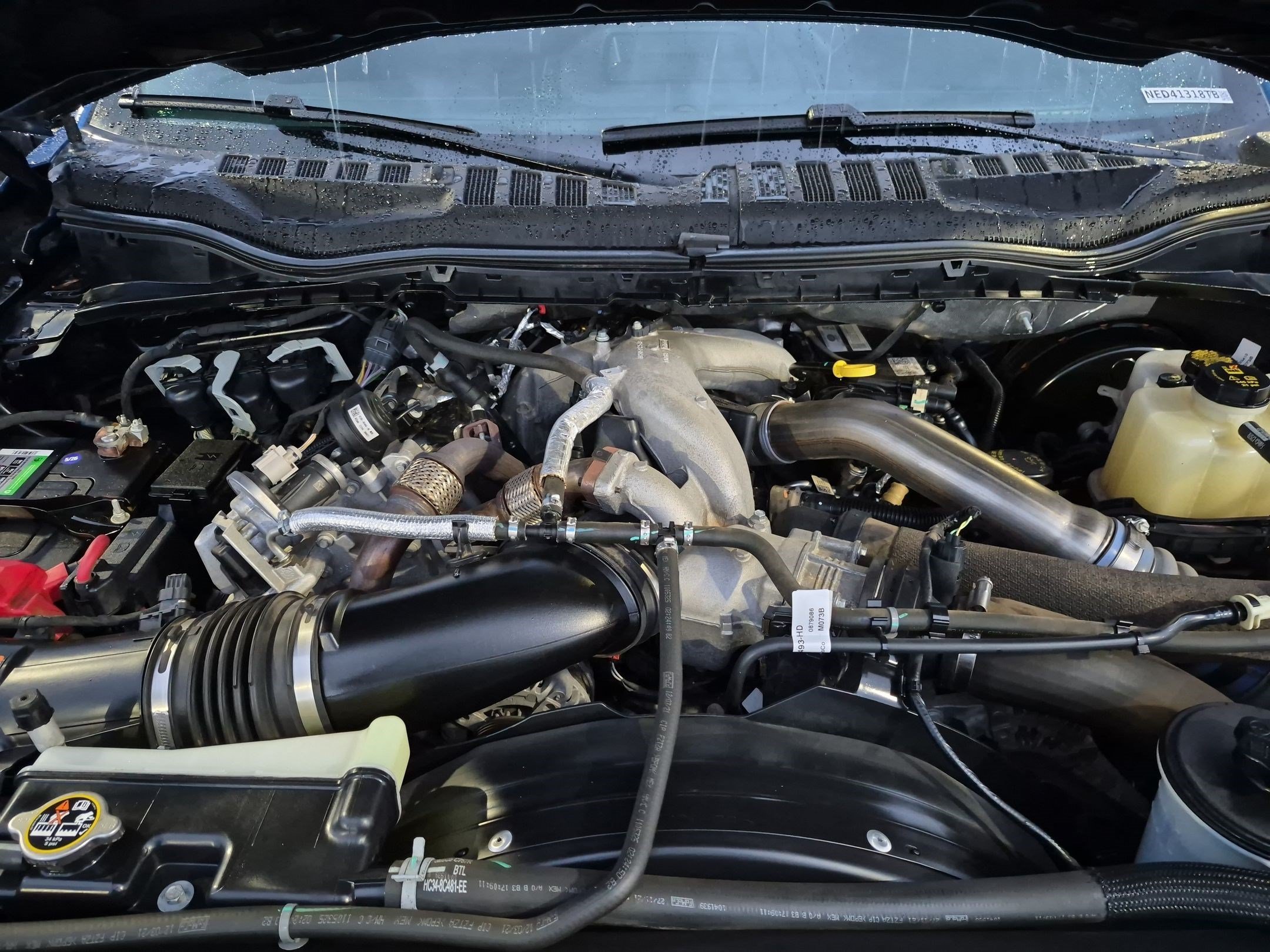 Used 2022 Blue Metallic Ford LARIAT image 32