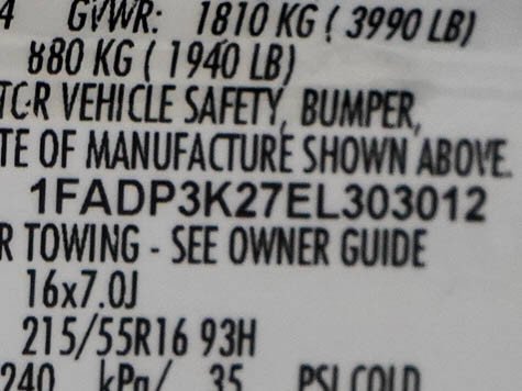 Used 2014 Oxford White Ford 5dr HB SE image 25