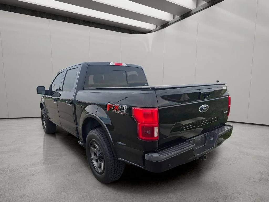 Used 2018 SHADOW BLACK Ford LARIAT image 3
