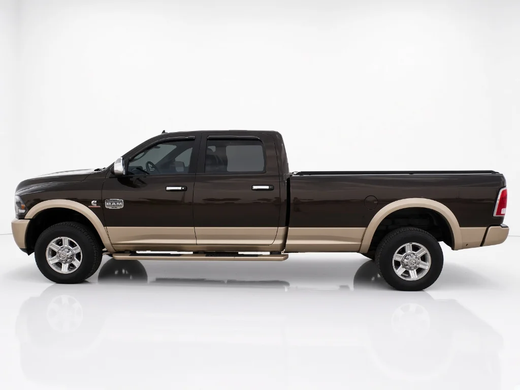 Used 2013 Black Gold Pearlcoat Ram Laramie Longhorn image 4