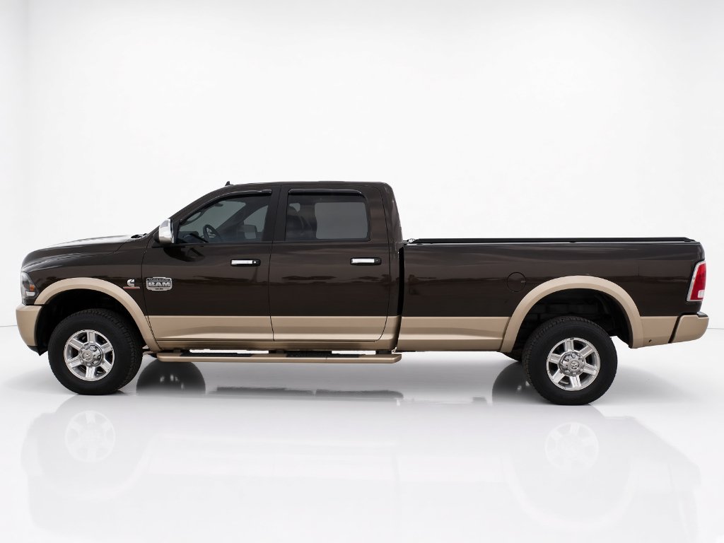 Used 2013 Black Gold Pearlcoat Ram Laramie Longhorn image 4