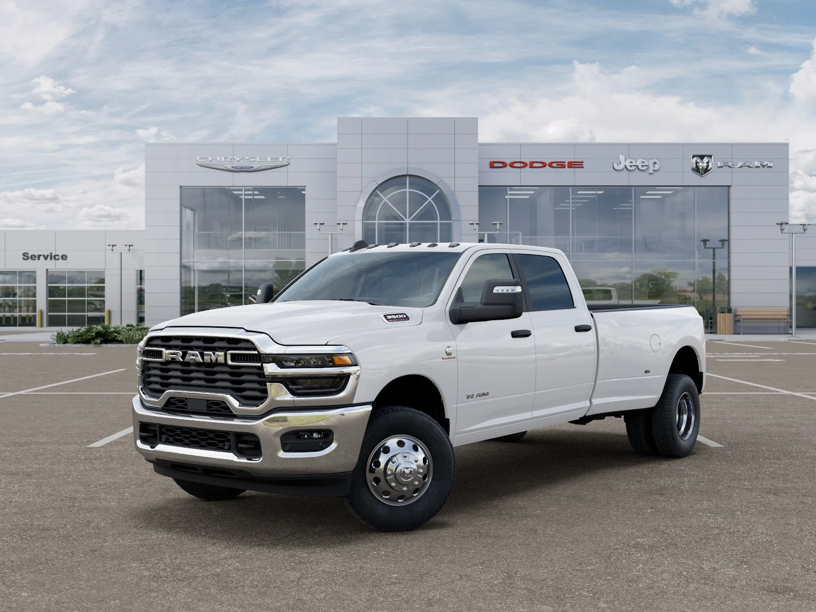 New 2026 Bright White Clearcoat RAM Big Horn image 28