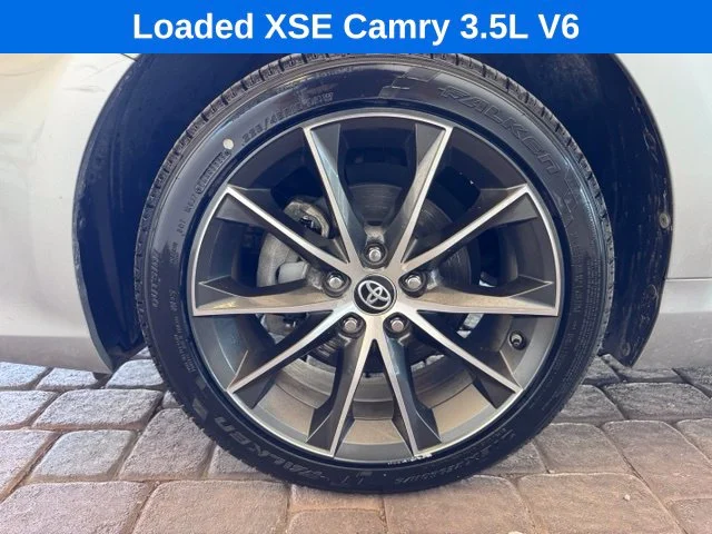 Certified Used 2017 Celestial Silver Metallic Toyota XSE V6 image 23