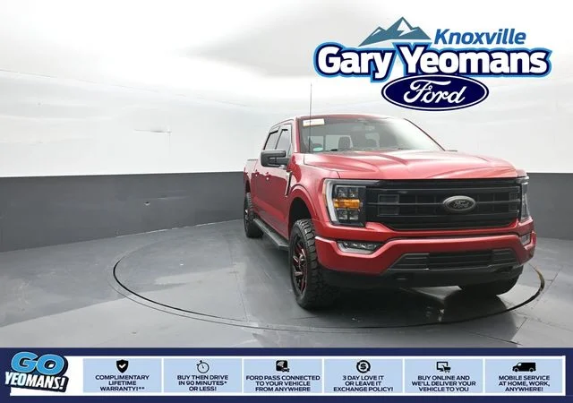 Used 2022 Red Ford XLT image 1