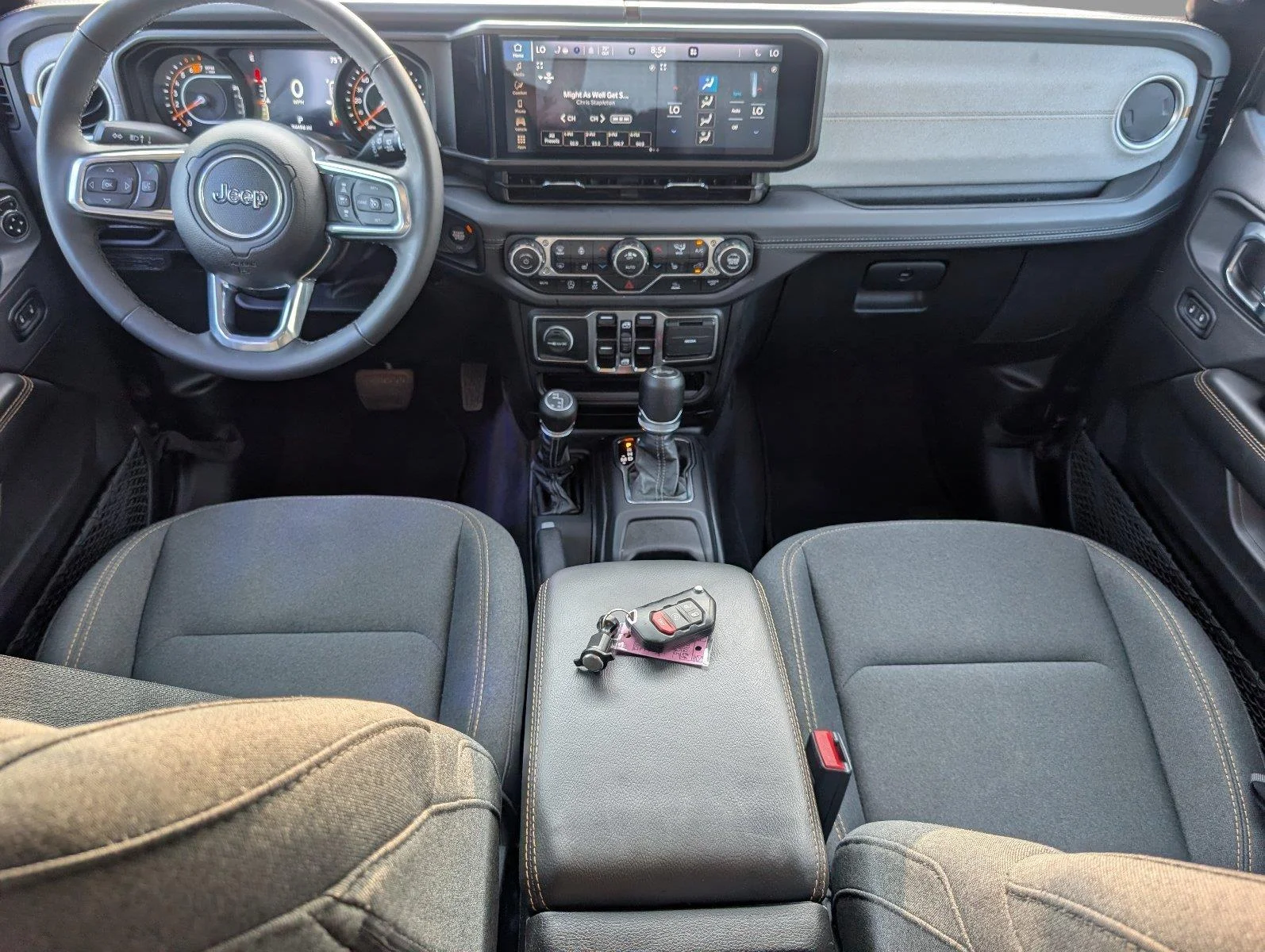 Used 2025 Black Clearcoat Jeep Sahara image 31