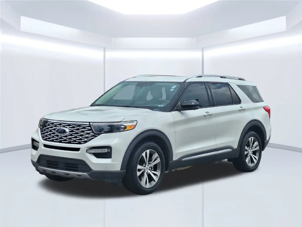 Certified Used 2020 White Ford Platinum image 2